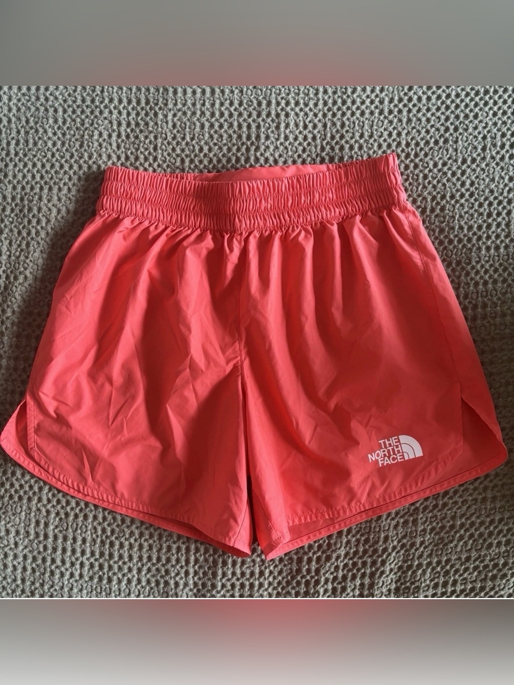 The North Face Women’s Coral-Pink Athletic Shorts
